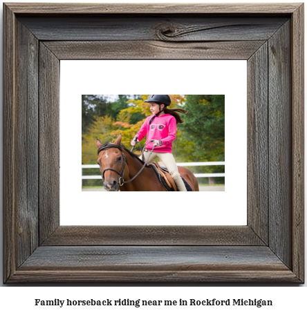 family horseback riding near me in Rockford, Michigan